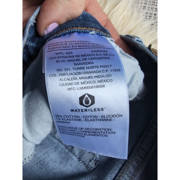 Levi Strauss Signature Gold Jeans Men's 30X32 Relaxed Fit Straight Leg Med Wash - Picture 7 of 7